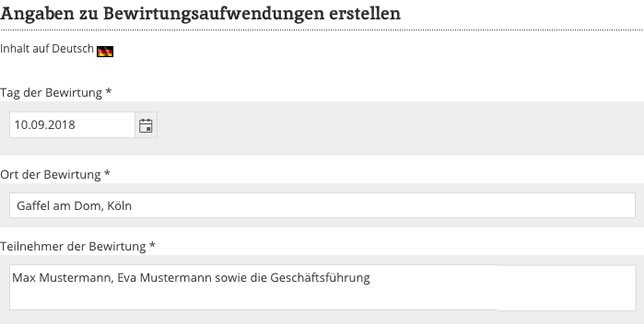 Intranet Formulare Antrag erstellen